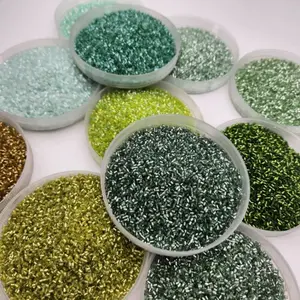 ( PER 10 GRAM ) Payet Jepang Seri Warna Ijo Hijau Biru Abu Mote Jepang Payet Patah Super Kualitas Bagus Kilau