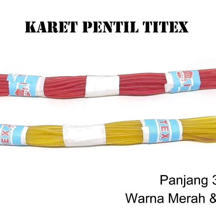 SATU BUAH KARET PENTIL TITEX ORIGINAL MIX