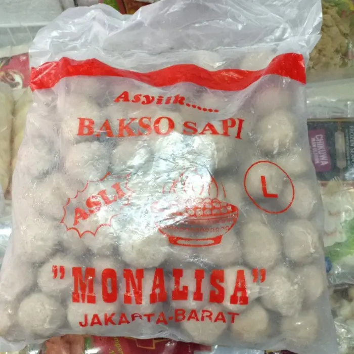 Bakso Baso Sapi Meatball Monalisa L 100 Pcs 2