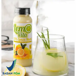 Sari Lemon Minuman Sari Lemon Murni- 250ml Lemovita 250 air juice Jus Es