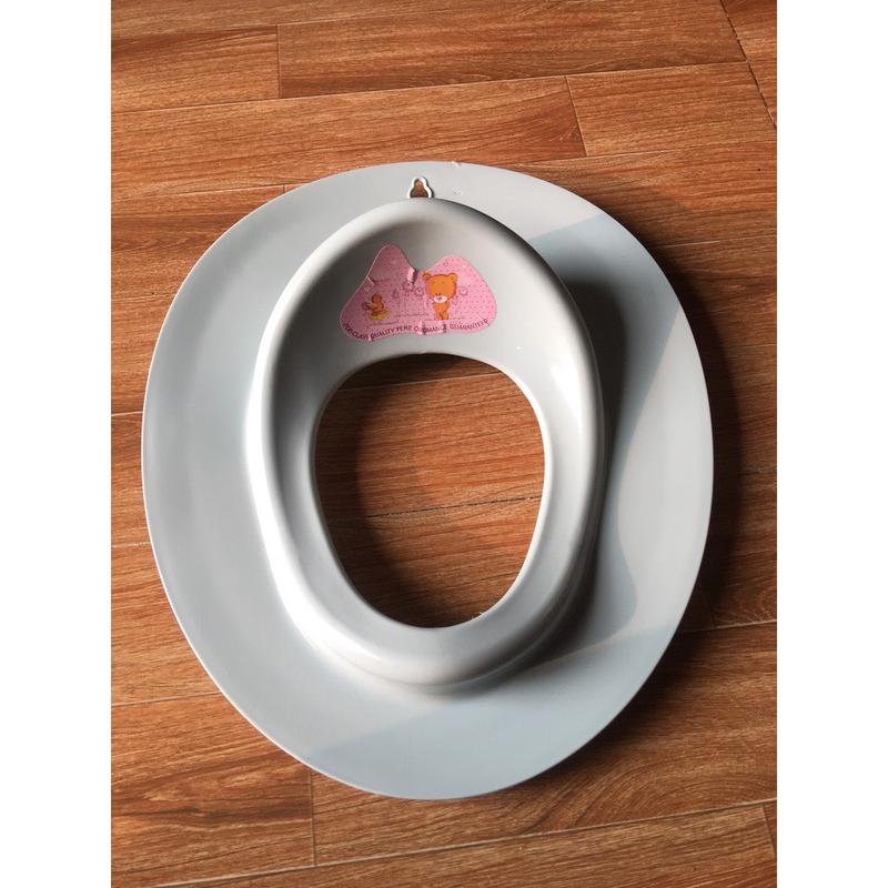  Bệ lót thu nhỏ bồn cầu cho bé - Bệt xí cho trẻ em   Thu nhỏ bồn cầu Việt Nhật- Chống trượt hiệu quả Voi Bô 