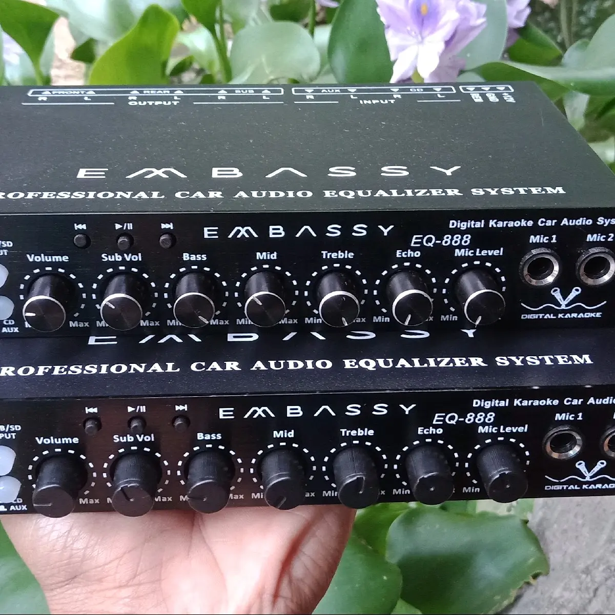 equaliser parametrik embassy eq888 fitur lengkap
