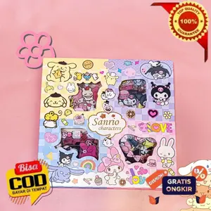 [MS]  Sticker Motif Momo Sanrio Masu Labubu Snoopy Paw Patrol Cici Nono Stiker Kartun Korea Lucu Anti Air Dekorasi Handbook Scrapbook DIY