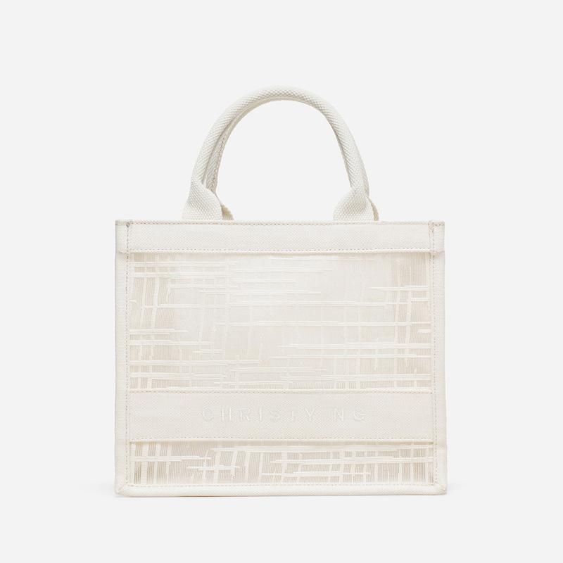 Christy Ng - Alyssa Mini Lattice Mesh Tote Bag