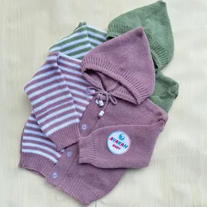 AYAKAN BABY jaket bayi mantel bayi baju hangat bayi jaket rajut Boy