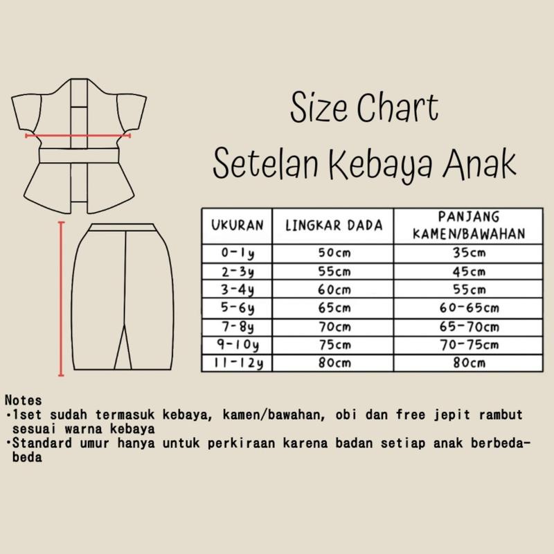 Product Introduction of SET KEBAYA ANAK KARTINI WARNA SILVER LK030 0