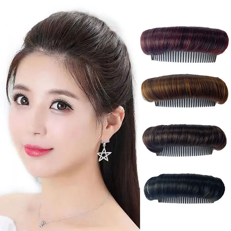 Cài độn phồng tóc mái, độn phồng tóc nữ giúp tóc bồng bềnh sang chảnh Lược