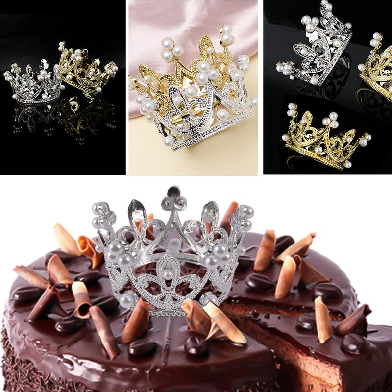 Product Introduction of ตกแต่งเค้กมงกุฎพลาสติก มินิ ประณีต สีทองและสีเงิน ท็อปเปอร์คัพเค้ก เครื่องประดับผมเด็ก เหมาะสำหรับเค้กวันเกิดเจ้าหญิงและงานแต่งงาน 22