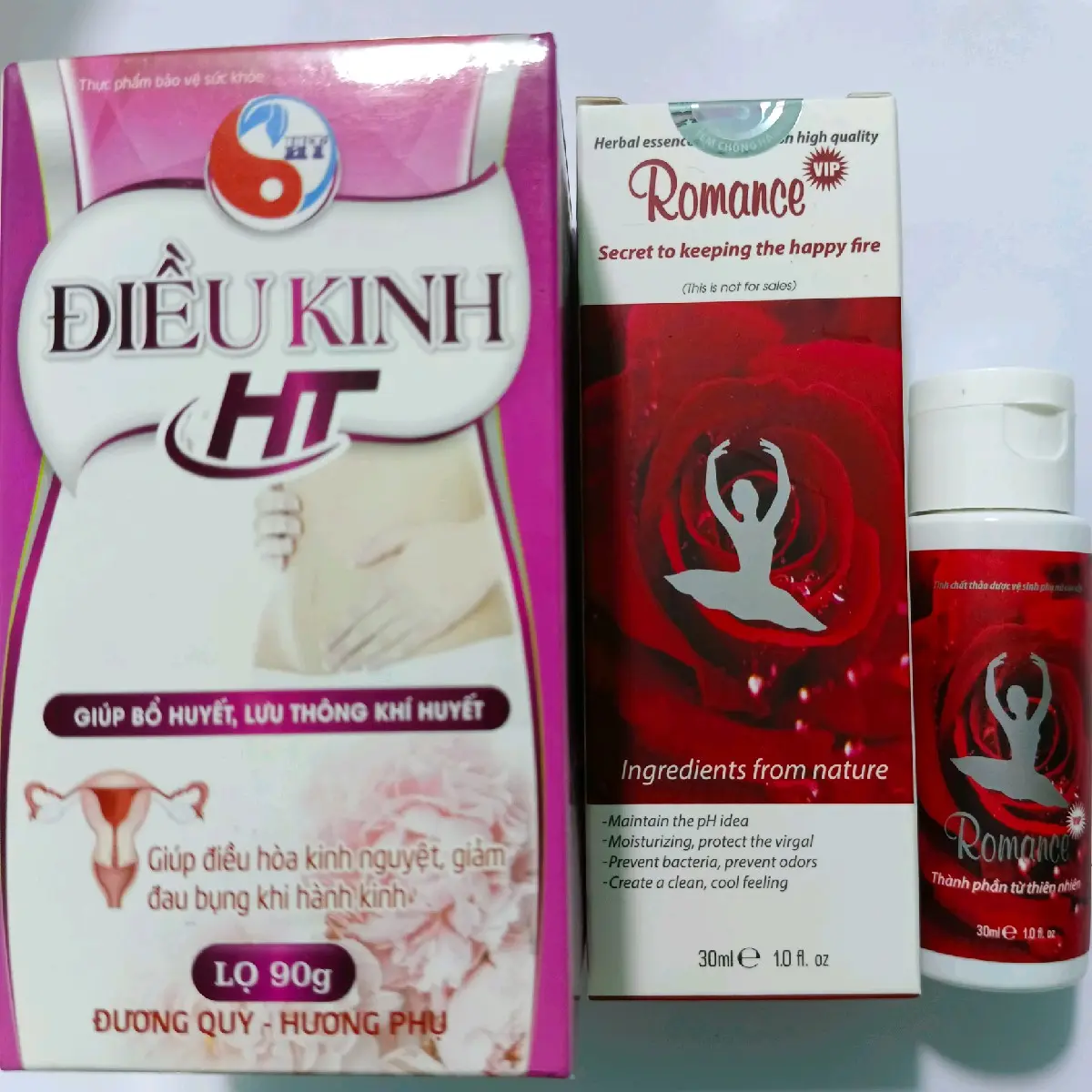 Điều kinh HT + Romance Vip 30ml