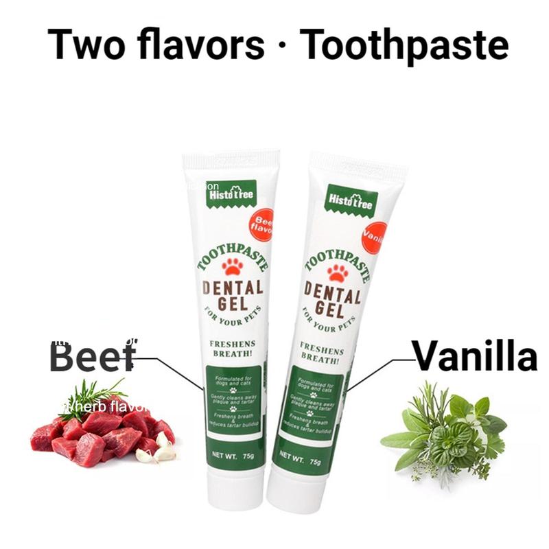 Product Introduction of 1pc Pet Toothpaste Toothbrush Set 360° Cat Dog Dental Cleaning Supplies Pet Oral Brush Clean Y2W1 33