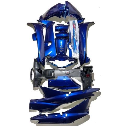 Dàn áo wave alpha - wave nhỏ màu xanh đen - tặng team 3 lớp