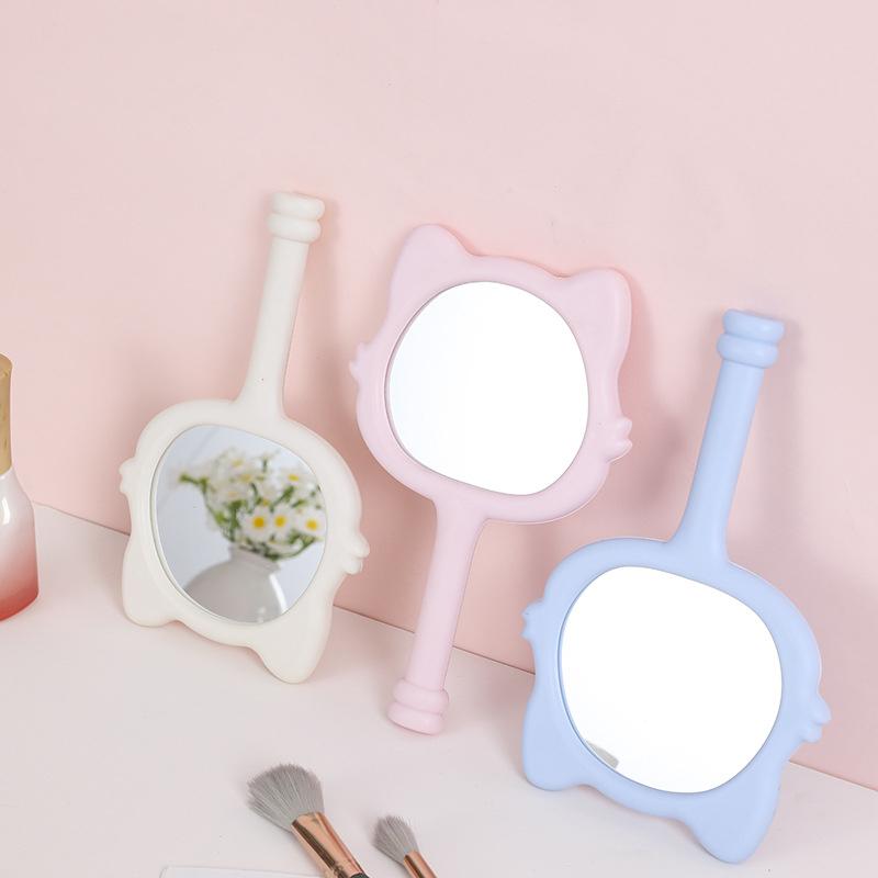 Product Introduction of Cartoon Fox Handheld Mirror Plastic Handle Round Mirror For Eyelash Extension Beauty Tools 21
