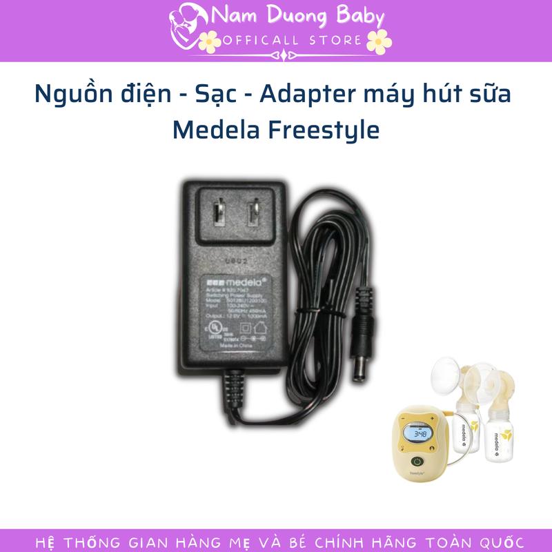 Nguồn điện/ Adapter (sạc) cho máy hút sữa Medela:  Freestyle Pump instyle Pump maxflow Sonata  New Chính hãng Em bé Trẻ sơ sinh Trẻ mới tập đi Bé gái Bé trai 2