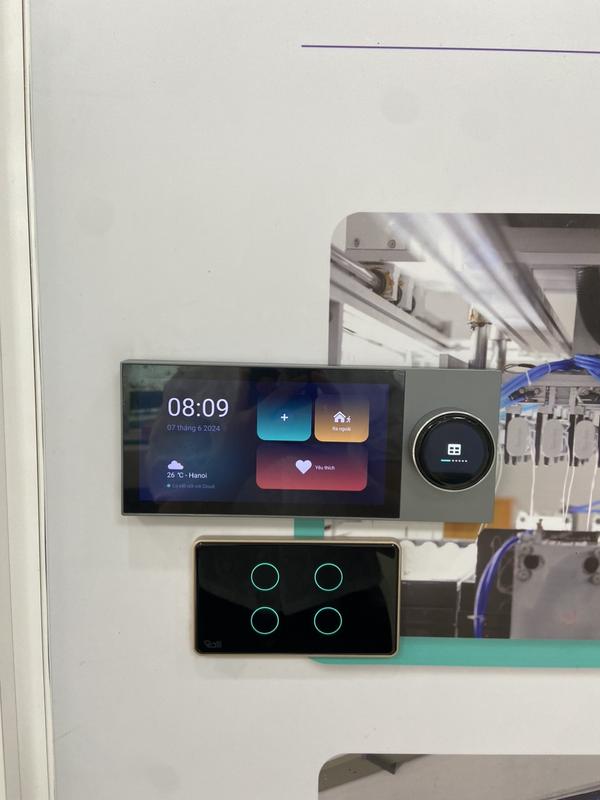 Công tắc cảm ứng 4 nút WIFI Rạng Đông. Điều khiển bật/tắt/hẹn giờ từ xa qua điện thoại 5