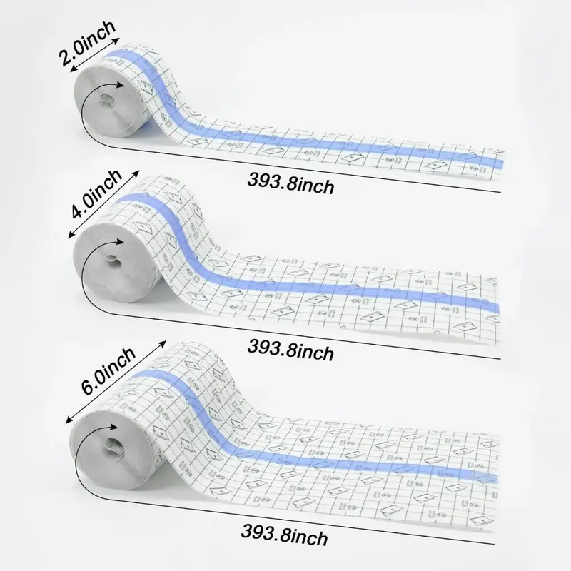 Transparent Film Dressing Roll 5/10m  Pita Medis Anti Air Plester PU Film Dressing Pita Medis Anti Air Tahan Air Luka Plester 6
