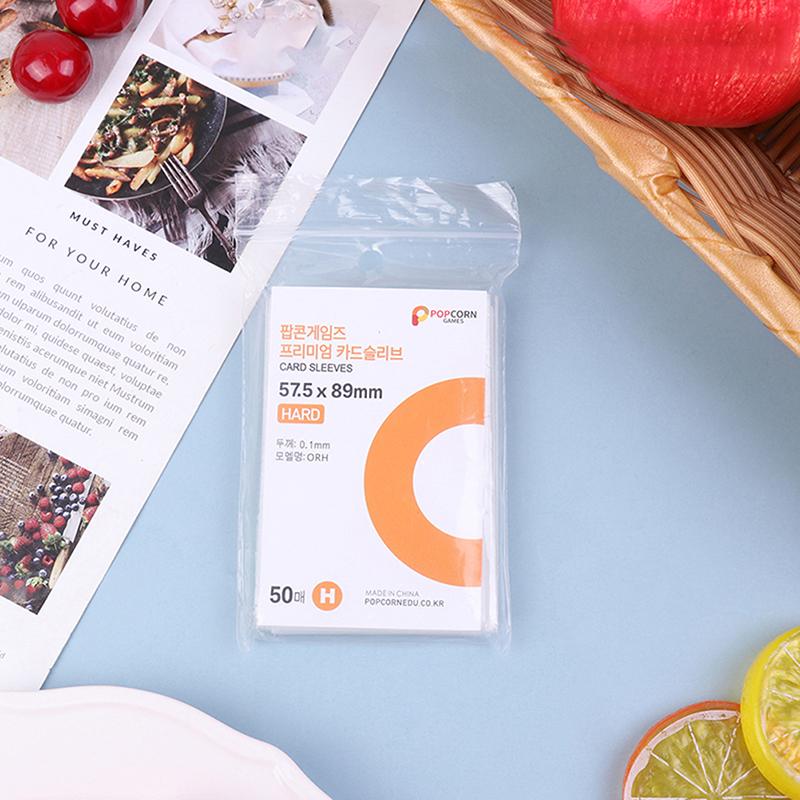Product Introduction of TUNI-Tay Áo Thẻ Chính Hãng Hàn Quốc, 50 Miếng, CPP Trong Suốt Không Axit, Cứng 3 Inch, Bảo Vệ Ảnh Ba Chiều, Chất Kết Dính Album Phim Decor Decor Phòng 19