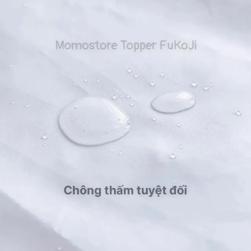Vỏ Gối Chống Thấm Momo, Có Khóa Kéo Bảo Vệ Ruột Gối chống nấm mốc Dành Cho Gia Đình, KS..Kích thước 40x60, 50x70, 35x100cm 4