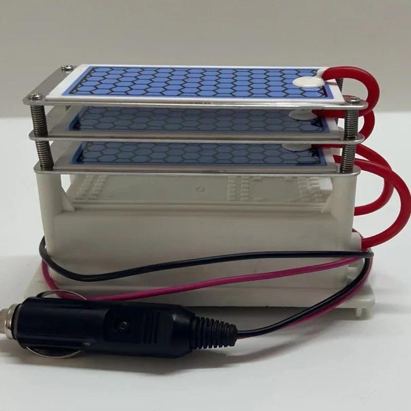 Ozone Generator Air Sterilizer Car Styling 12v 5g 10g 15g Purification Fruit Vegetables Water Food Preparation Ozonator 2