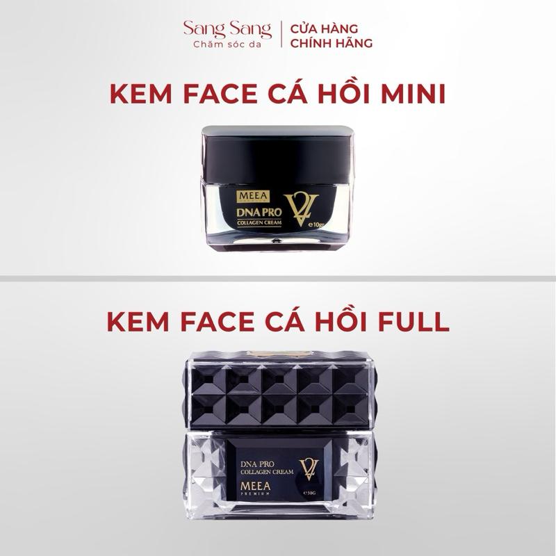 Kem Face Collagen Trứng Cá Hồi Mini10gr - Full30gr Skincare Dưỡng Ẩm Da [ Làm Đẹp Da ] Nữ