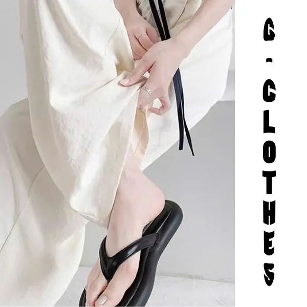 Quần ống suông rộng cạp phối 2 màu có dây rút tôn dáng nữ, chất liệu lụa băng thoáng mát Women Pants 8