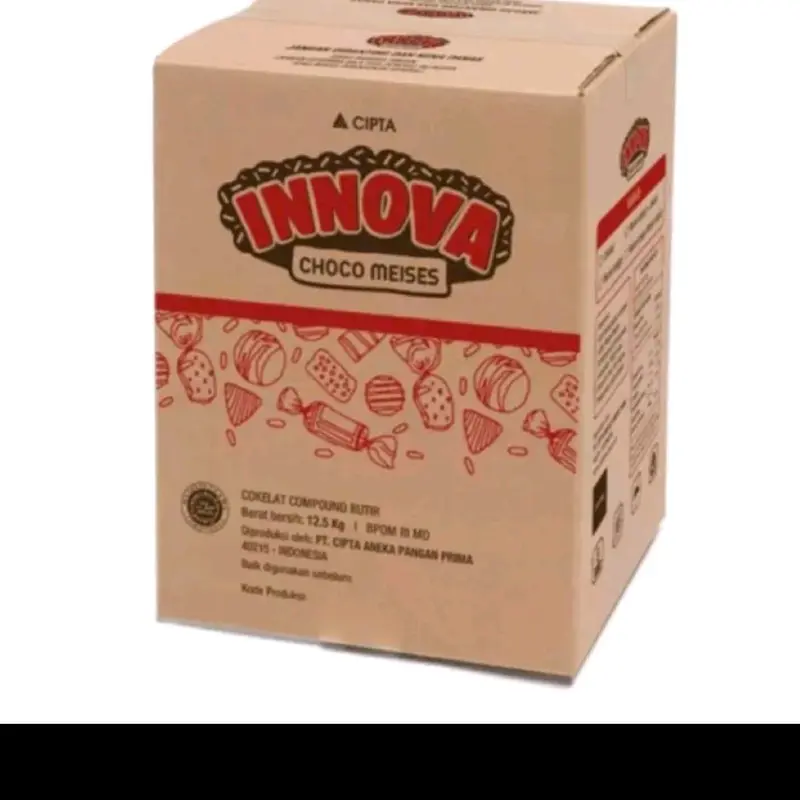 Meses coklat Innova dus merah kemasan repack 1kg 0