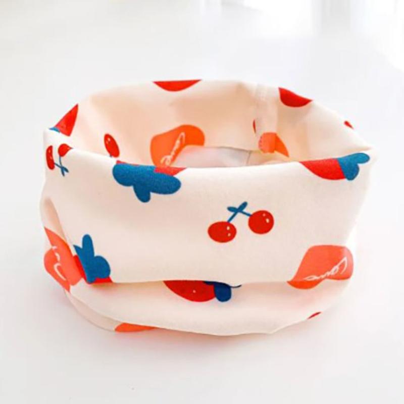 Product Introduction of Fashionable Soft and Skin Friendly 0-12years Winter Kids Scarf Breathable Dacron Baby Neckerchief Cute Scarf Windproof Warm Soft Neck Collar Children´s Scarves 10