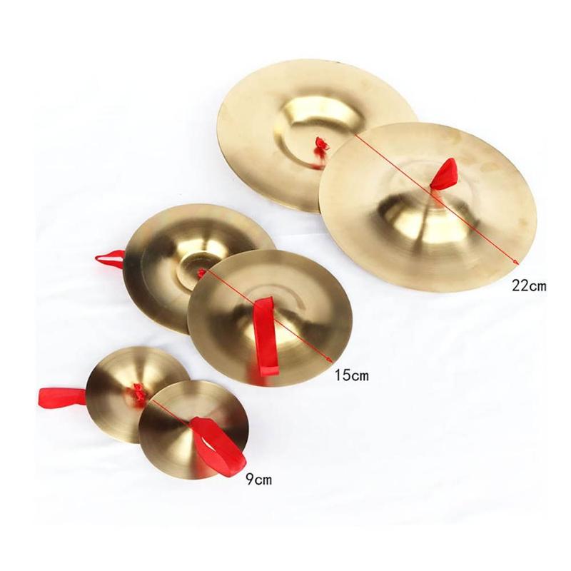 yaoay Musical Toys Hand Copper Cymbals Percussion Brass Percussion Mount Cymbals Instrument Hand Percussion Instruments Children 2