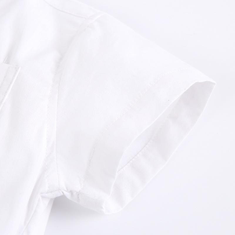 Product Introduction of Sanlutoz Summer Cotton Romper Baby Solid Color Shirt Baby Boy Clothes Casual New Style 27