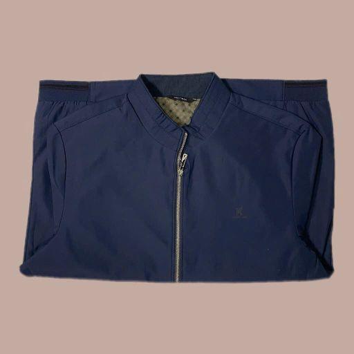 Product Introduction of Áo khoác gió nam trung niên có khả năng chống nước lót lụa cao cấp 2 lớp có túi - Menswear Jacket Nhung 11