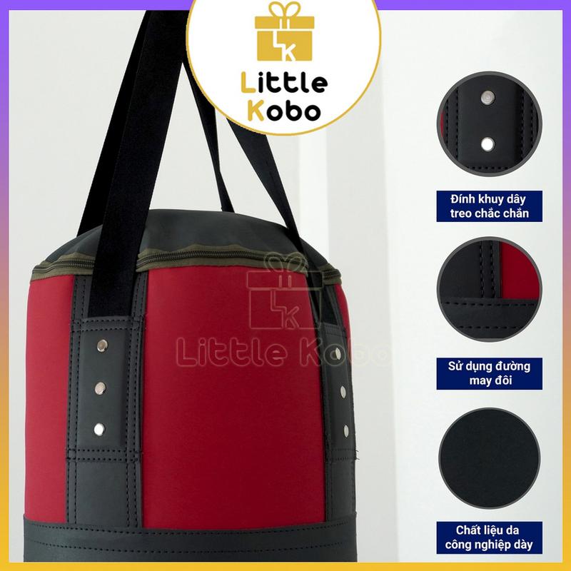 Túi Bao Cát Đấm Bốc Vỏ Bao Vstar Sport Dày 3 Lớp Tập Võ MMA Boxing Muay Thái Phụ Kiện - Little Kobo 4