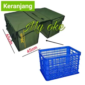 Tas Obrok Motor Kurir Super Jumbo Keranjang