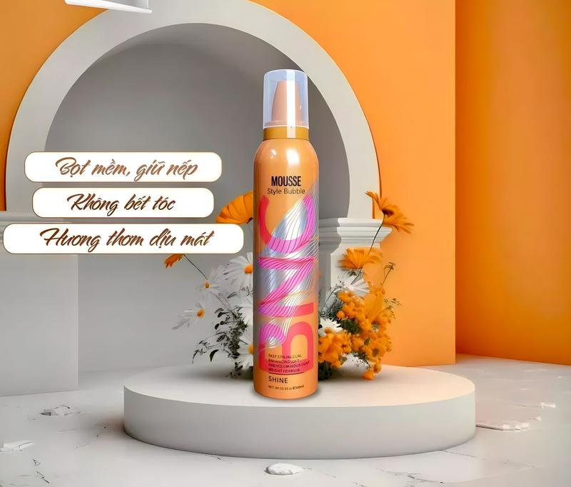 Gel Bọt Tạo Kiểu Và Giữ Nếp Tóc Cao Cấp FREE SHIP keo mềm xit giuneptoc x it xịt botta okie