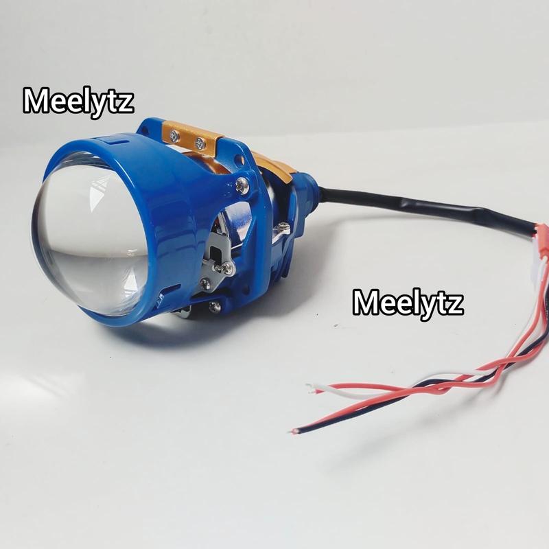 Biled Projector Ayoto 2.5inc Blue Lens 45watt Flat Cut plus devil eye 2