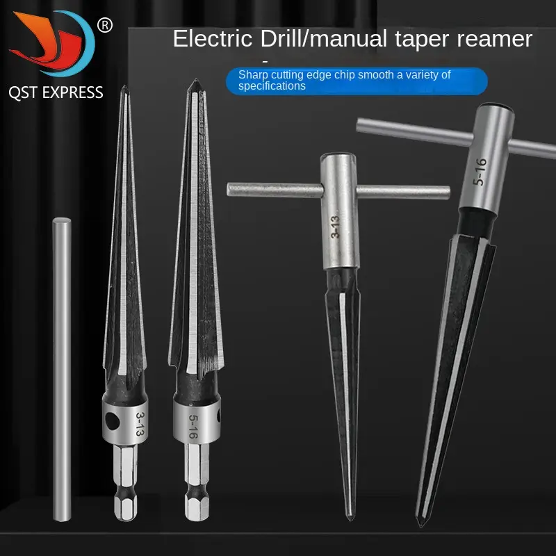 Novice Taper Reamer 1/8-1/2(3-13mm) Woodworking Wood Board Chamferer ...