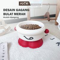 Gambar FOCAT X Tempat Makan Hewan Peliharaan M05 Pet Feeder Bowl/Mangkuk Makanan Kucing Anjing/Wadah Makan - Krem dari Focat Indonesia Kab. Tangerang 5 Tokopedia