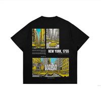 Gambar Hi VABA Oversized New York Tshirt  | Kaos Streetwear Unisex Tee Combed Pria Baju Pendek Distro Printing Panjang Digital Keren Polos - Hitam, S standar dari Hi Vaba.id Kota Administrasi Jakarta Utara 2 Tokopedia