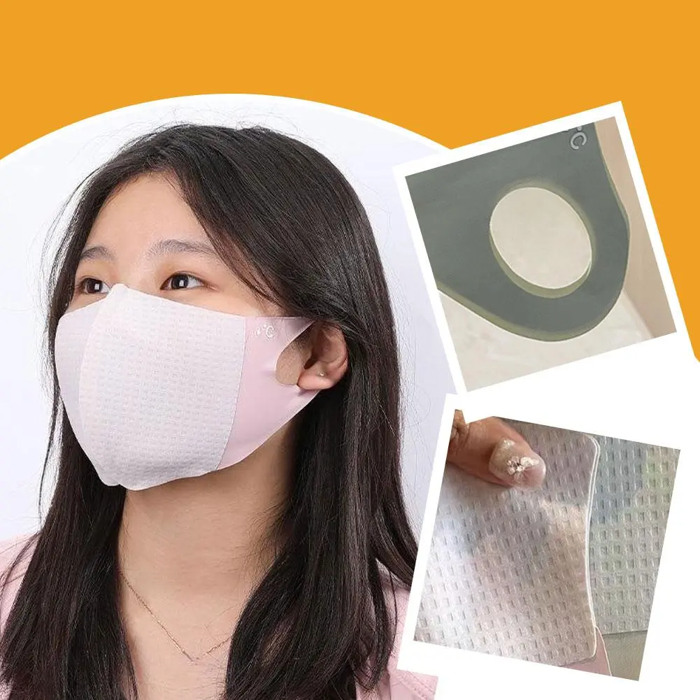 Summer Full Face Sunscreen Mask Sun Protection Men Women Face Mask For Outdoor Riding Uv Protection Ice Sense Breathable Elastic Facekini