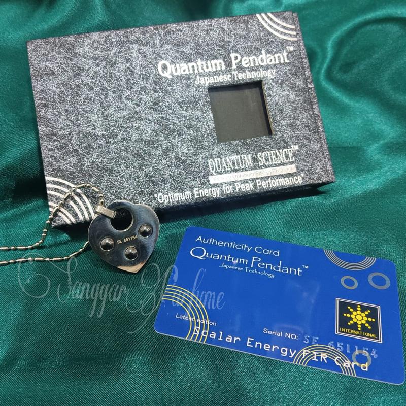 KALUNG KESEHATAN  BIOCARBON ENERGY MAGNETIC KOTAK+SERTIFIKAT 0