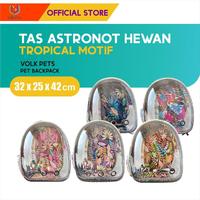 Gambar Volk Pets Backpack Tropical Motif for Cat & Dog / Tas Astronot dari M-Pets Volk Pets Indonesia Kota Tangerang 1 Tokopedia