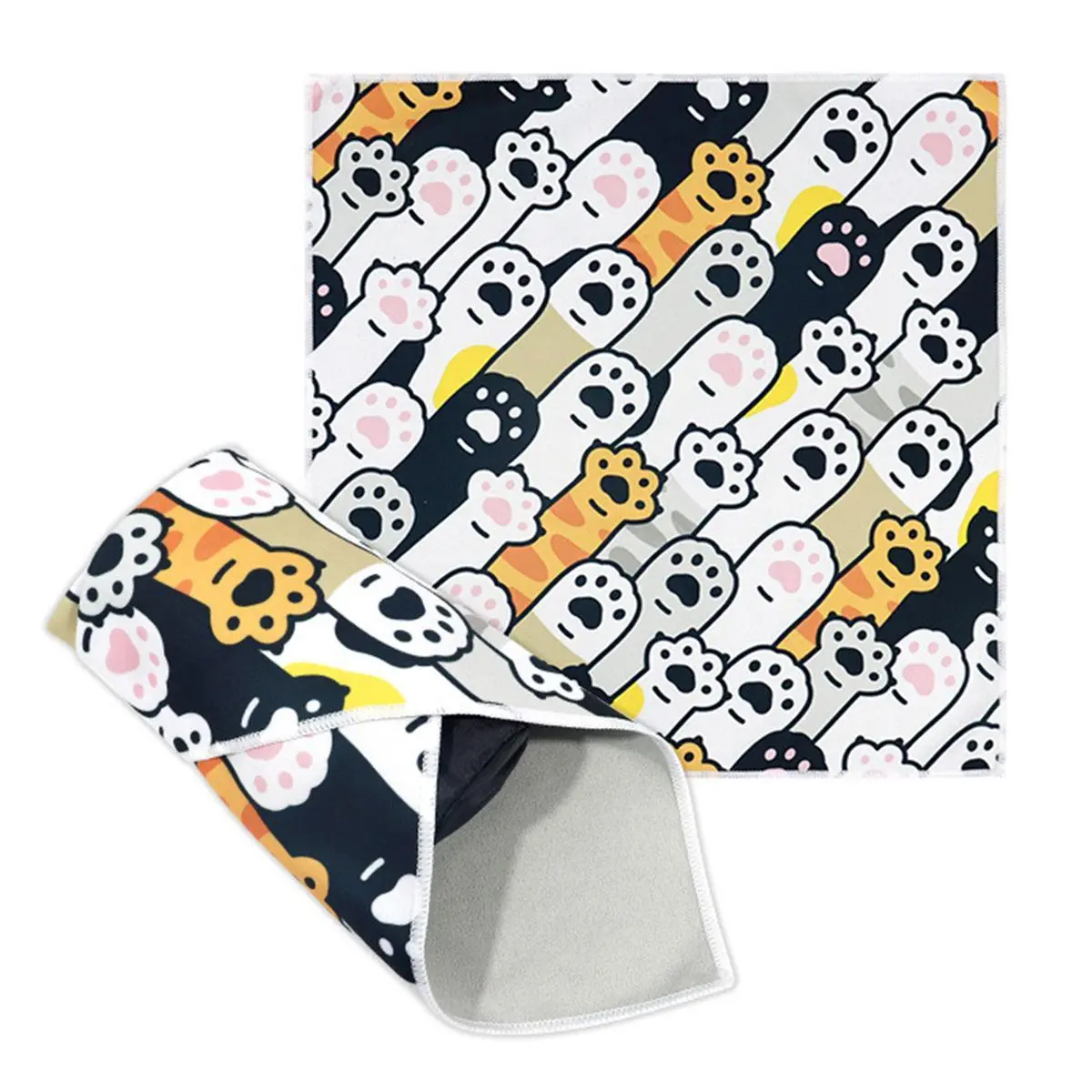 [Beauty Essentials]+Cosmetic Cloth Bag - Reusable, Portable for Makeup Storage - Anti-scratch, Self-adhesive+For Makeup+Storage Bag+Soft Cloth Material. #makeupbag #cosmeticsstorage #reusablepouch