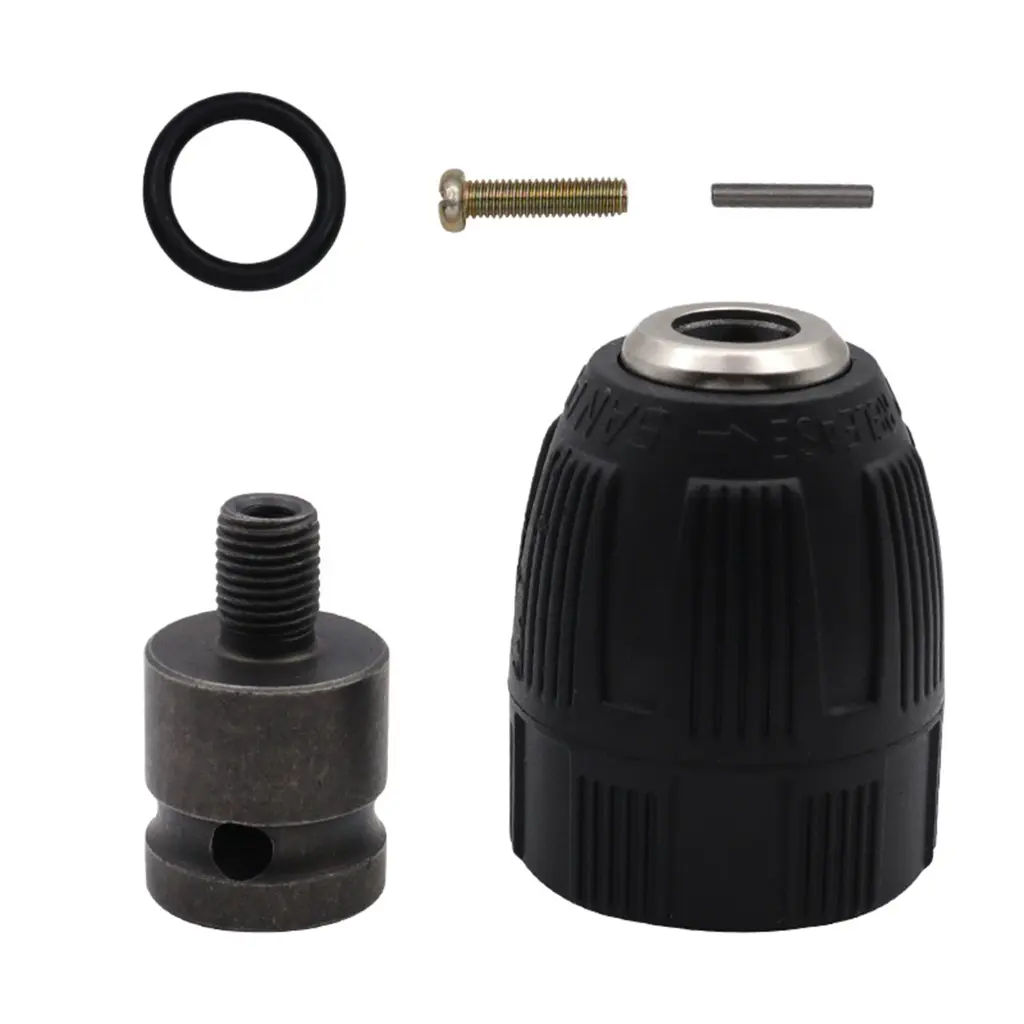 Mua Chuck Khoan Không Chìa, Đường Kính 0.8mm-10mm, Ren 3 / 8-24UNF, Thích Hợp Cho Máy Khoan Điện Cầm Tay Bộ Chuyển Đổi Chuyển Đổi Nhanh