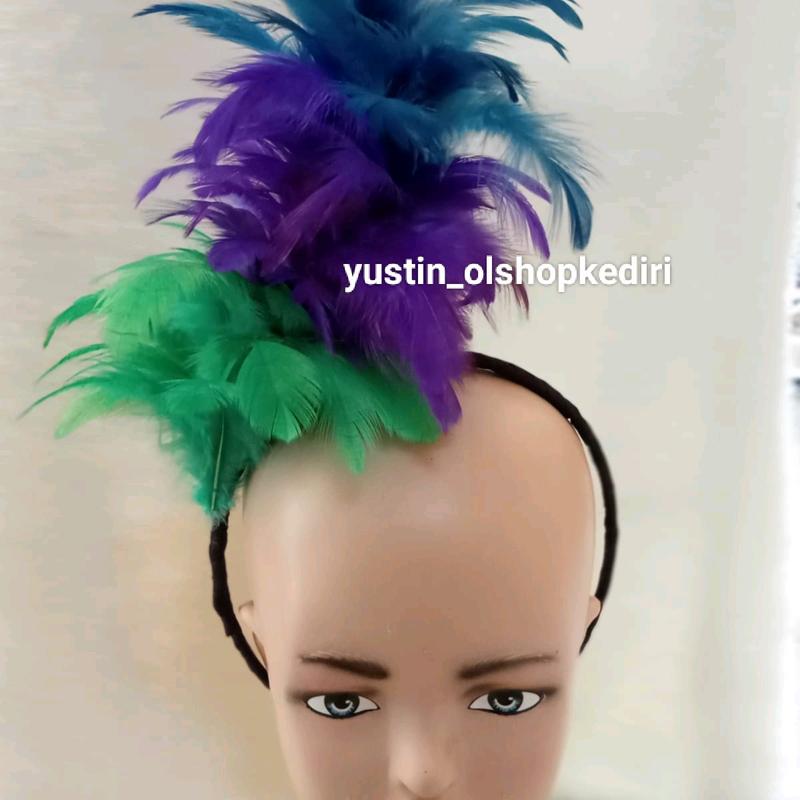 Bando bulu/ Bando hiasan kepala/ aksesoris kepala 1