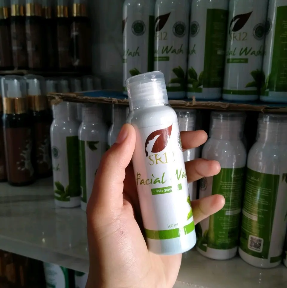 SR12 facial wash greentea