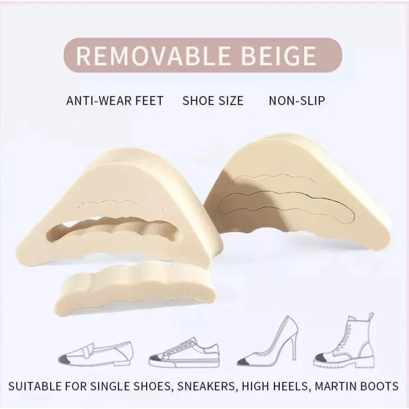 INSOLE Penggajal Ganjalan Kebesaran Depan Sepatu Wanita Sol Bantalan Alas Untuk Sepatu Atau Sendal yang Kebesaran Kualitas Terbaik Premium High Quality 100% ORIGINAL BPOM 4