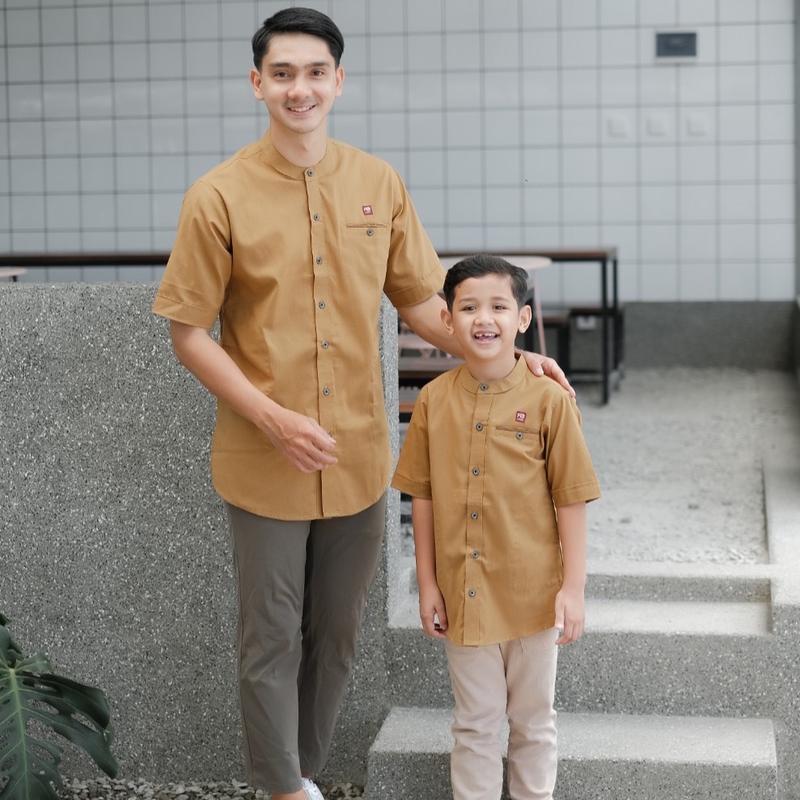 Koko kurta model kemko tangan pendek harga ayah dan anak berbeda 4
