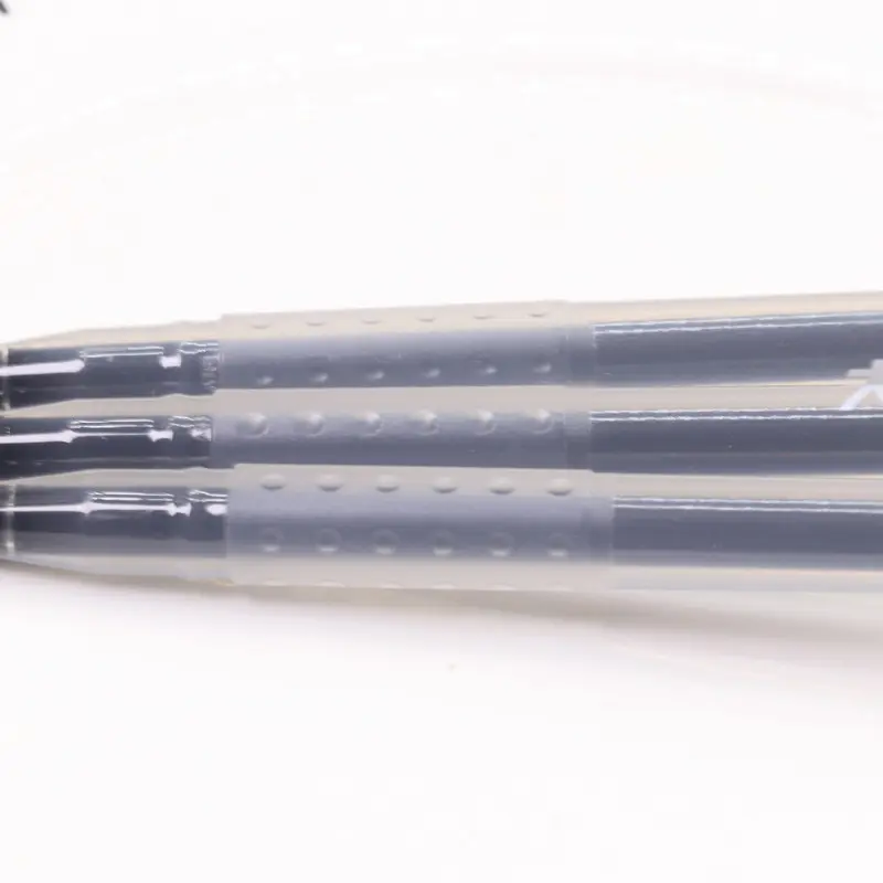 Bút gel ngòi kim mưc đỏ/ đen 0.5mm siêu nhẹ B112 Bút gel đệm tay nhưa viết mượt, trơn tru hoc sinh tôc ký 5