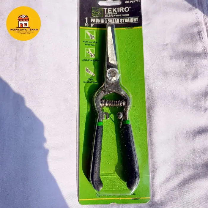 GUNTING DAHAN TEKIRO 8" LURUS PRUNING SHEAR STRAIGHT
