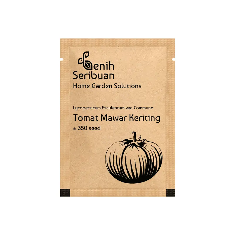 Benih Tomat Keriting Mawar - Benih Sayuran Seribuan 1