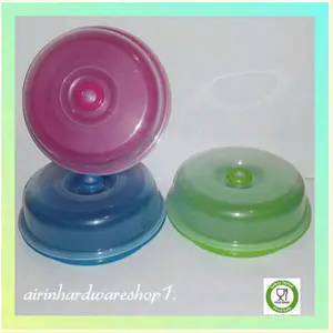 3 pcs/1 pcs Tempat bolu bulat 24x24x8 cm food grade tutup transparan