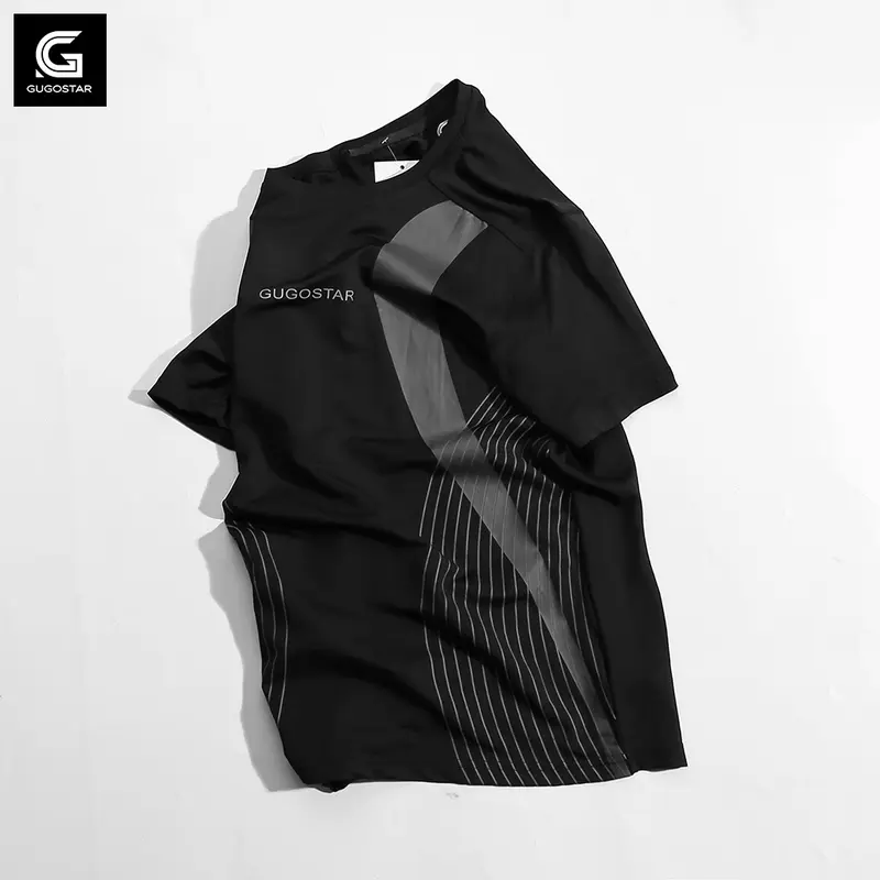 Áo Thun Nam WAVEZ G01 GUGOSTAR, Thun Thể Thao Polyester, Co Giãn 4 Chiều 6